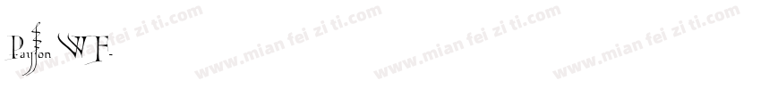 Payson WF字体转换